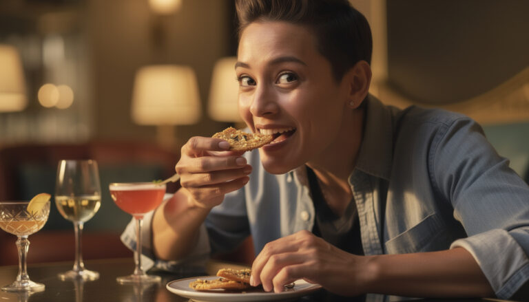 ontdek de verrassende snack die jouw cocktailavond naar een hoger niveau tilt met smaak en stijl.